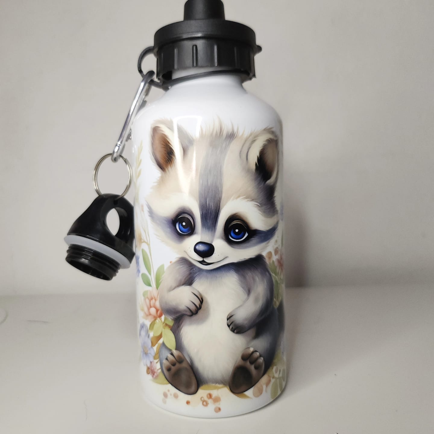 Niedlicher Waschbär | Trinkflasche