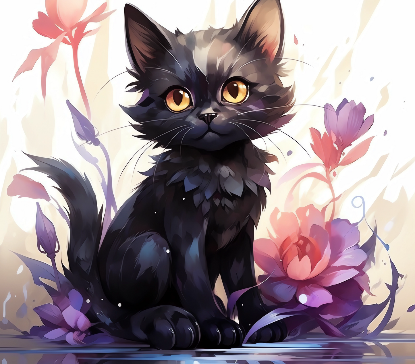 Katzen | Individualisiert mit Name | Trinkflaschen