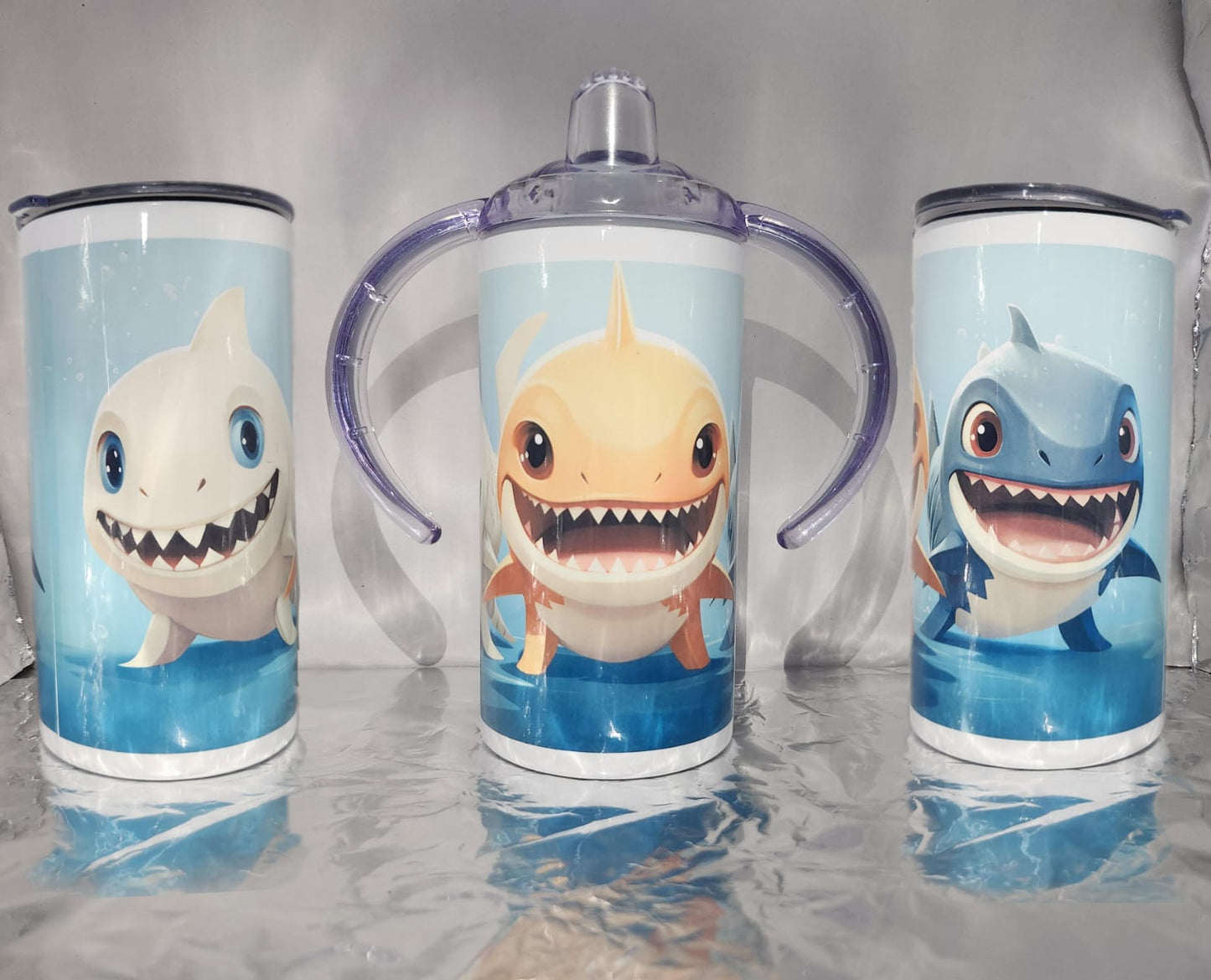 Drei Haie | Kinderbecher